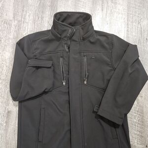 Men's Black Softshell Jacket
